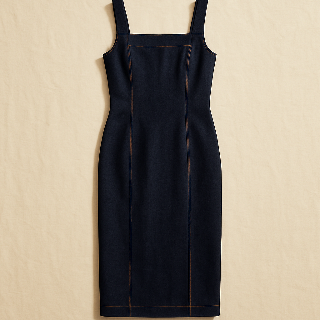 Madewell Column Denim Dress